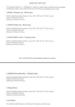 Pogoji za pridobitev pravice do uporabe plakatnih mest